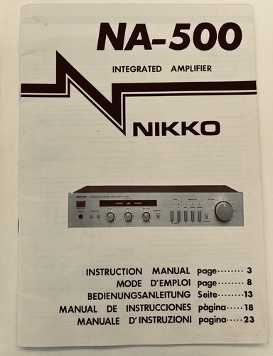Amplificatore nikko na - hi,