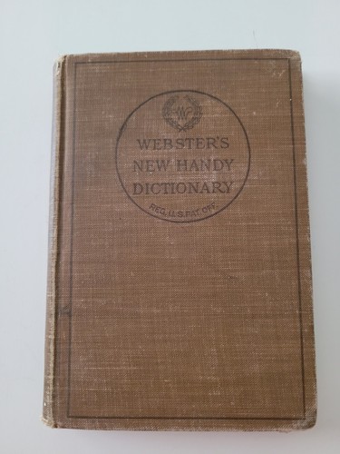 Vintage 1918 webster new - webster's,