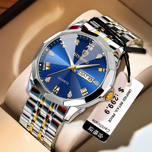 Orologio uomo business acciaio - uomo,