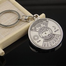 PORTACHIAVI AUTO MOTO CALENDARIO PERPETUO PORTAFORTUNA IDEA REGALO UOMO DONNA