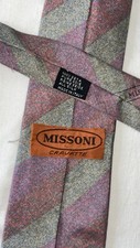 Cravatta Missoni 100% Seta