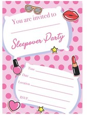 Inviti festa pigiama party -