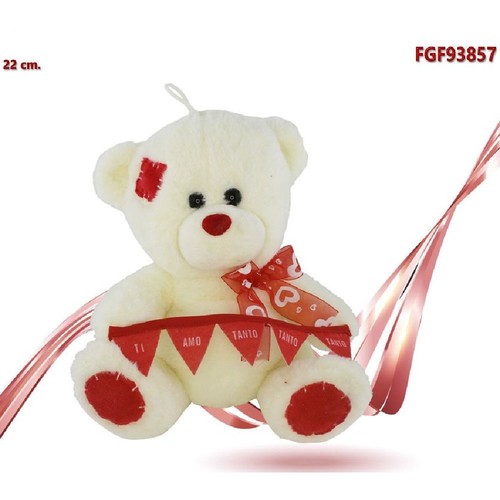 Orso peluche fiocco - peluche, festone
