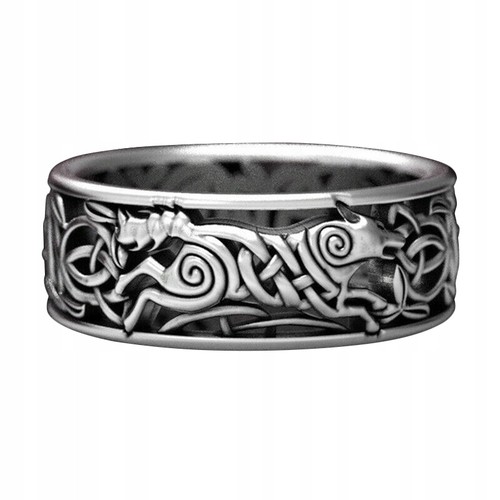 Anello con sigillo vichingo - sigillo,