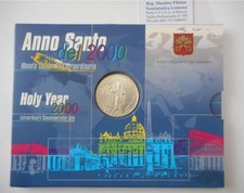 NL* VATICANO PAPA GIOVANNI PAOLO II 2000 Lire Argento ANNO DSANTO DEL 2000 FDC S