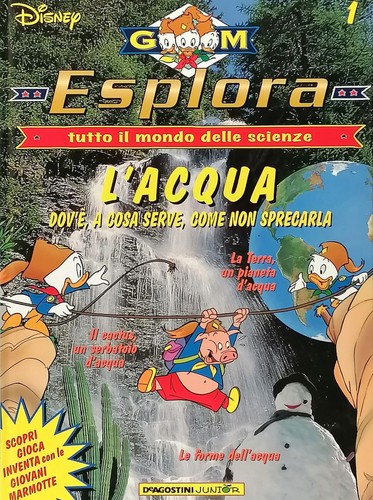 Disney esplora acqua - esplora, l'acqua