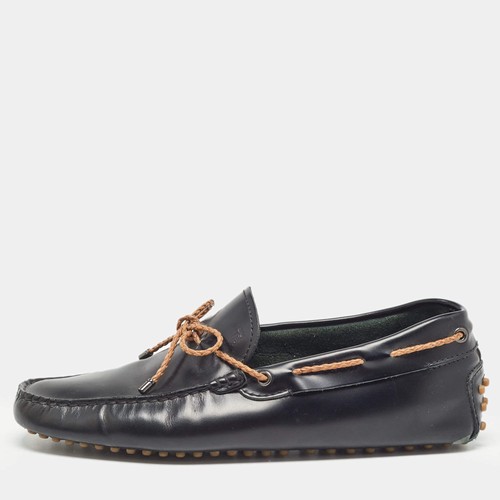 Mocassini tods pelle nera - in,