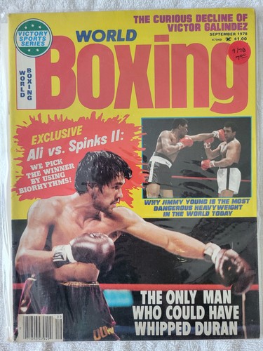 World boxing vintage magazine - world,