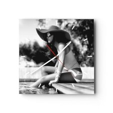 Orologio da Parete in Vetro