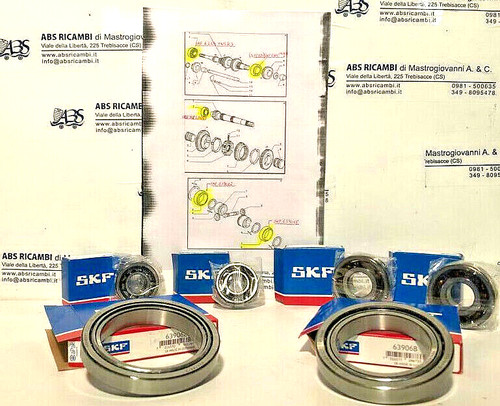 Kit cuscinetti skf - cuscinetti,