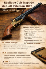 Réplique Colt Confédéré