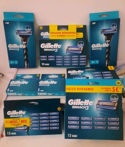 Gillette mach3 ricariche 3 - gillette,