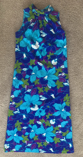 Abito floreale vintage pomare - vintage,