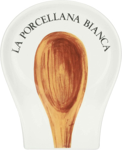 Poggiamestolo in porcellana - poggiamestolo,