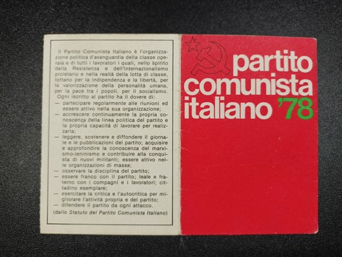 Tessera collezione - tessera,