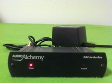 Audio Alchemy DAC In SCATOLA senza fonte di alimentazione. Si accende.