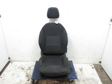 Sedile anteriore sinistro nero