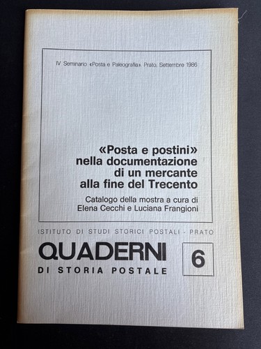Quaderni storia postale - quaderni,