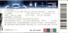 Biglietto Inter Liverpool