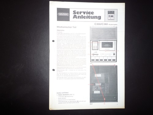 Manuale servizio originale - manuale, di