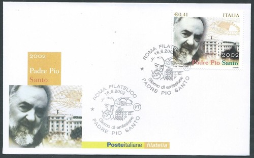 2002 italia fdc - italia,