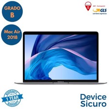 Apple MacBook Air 13,3" 2018 Core i5 8ª gen. 8 Ram 128Gb SSD ricondizionato