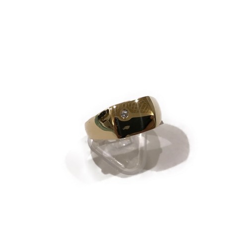 Anello sigillo oro giallo - anello, in
