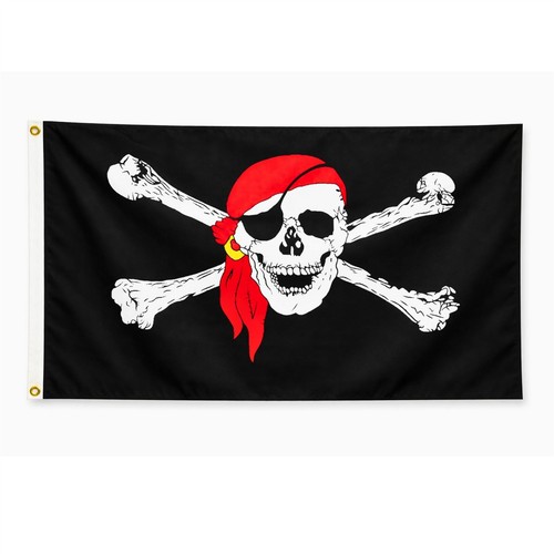 Large pirates flag jolly - large,