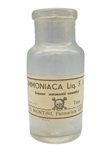 Antica bottiglia ammoniaca - -,