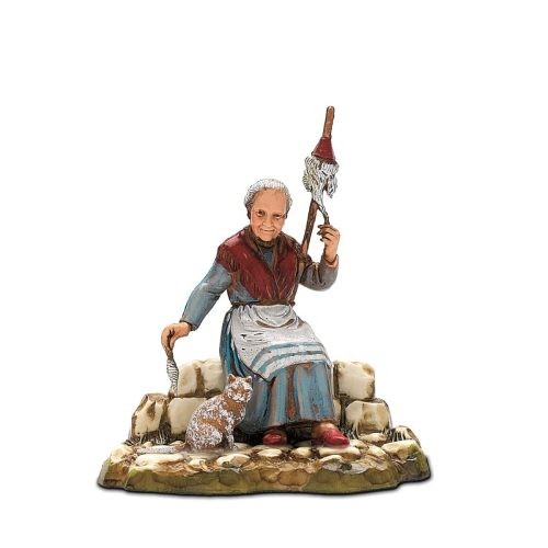 Pastore statuina donna - pastore,