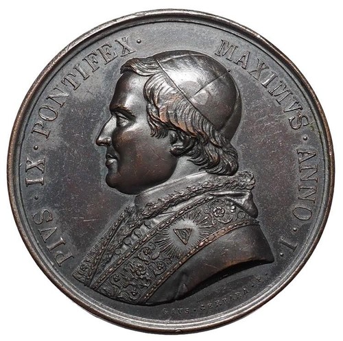 Medaglia pio ix - medaglia,
