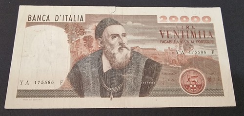 Ventimila 20000 lire tiziano - 20000,