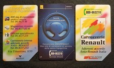 Schede Telefoniche G. "Renault