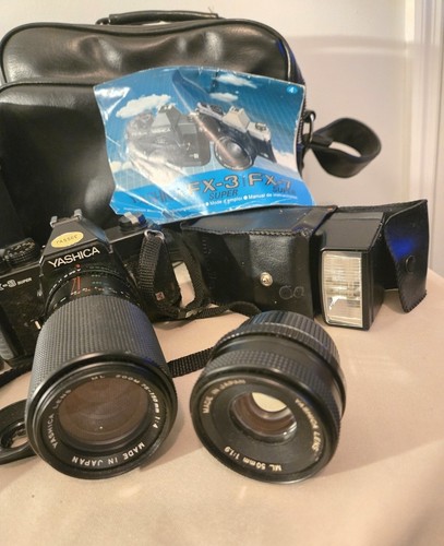 Yashica kit fotocamera - yashica,
