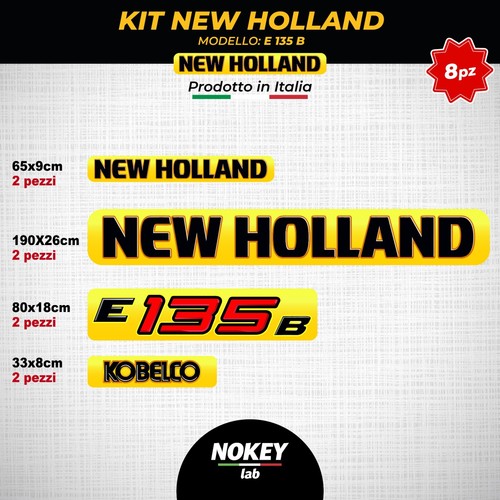 New holland kobelco adesivi - new,