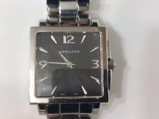 Hamilton orologio uomo o donna quadrato H322510 quartz (batteria) 29 mm leggi