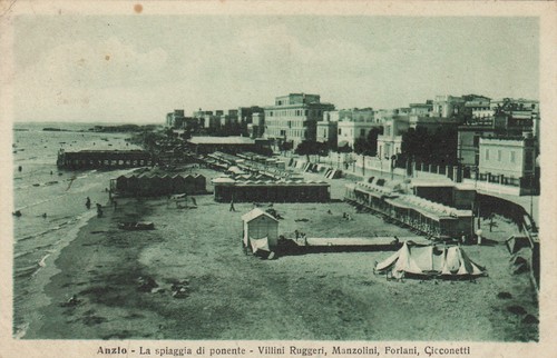 Np0715 roma anzio spiaggia - -,