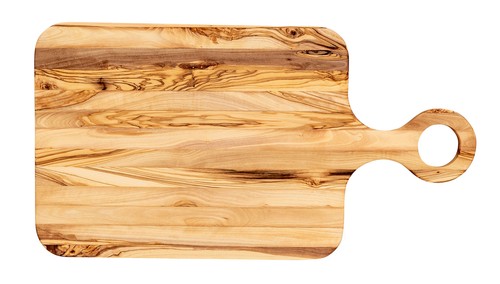 Tagliere legno ulivo manico - tagliere,