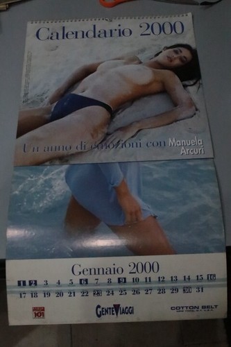 Manuela arcuri calendario 2000 - manuela,