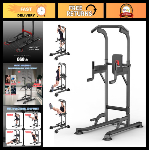 Pull dip station - &, altezza