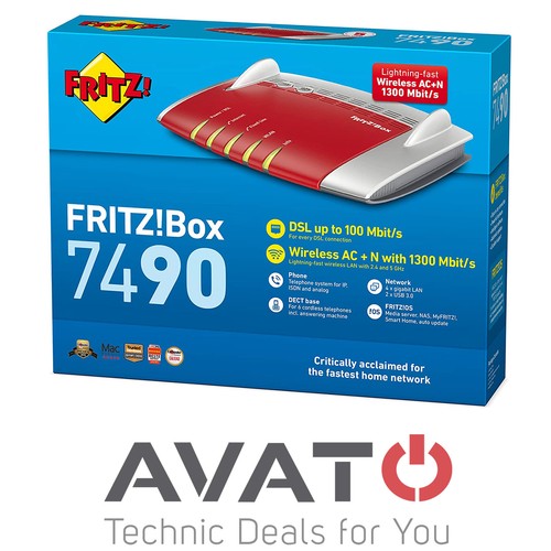 Avm fritzbox 7490 router - 7490,