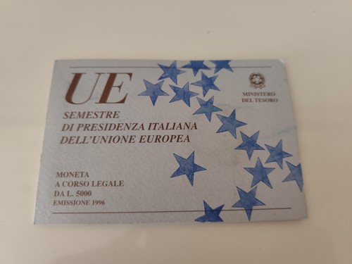 Moneta lire 5000 unione - moneta,