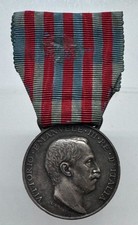 Medaglia - Libia 1913 Vittorio Emanuele III Ag.