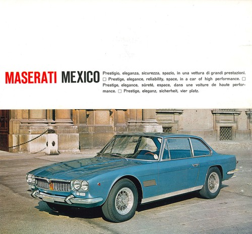 Maserati mexico vignale - maserati,