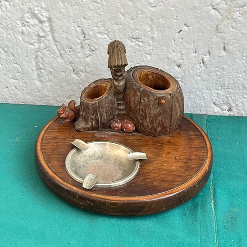 Portacenere legno vintage - in,