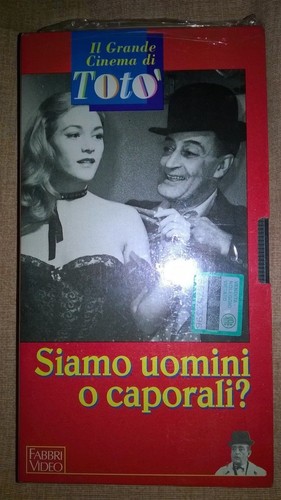 Vhs videocassetta film - film, totò