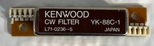 FILTRO KENWOOD YK-88C-1 500Hz CW 6H9 TS940 TS850 TS570 TS450 ottime condizioni