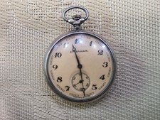 OROLOGIO DA TASCA VINTAGE RARO MADE IN URSS MOLNIJA IN TRENO