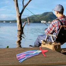 Esca Teaser Doppia Gonna 79 Pollici Esca Trolling Ideale per Pesca Tonno