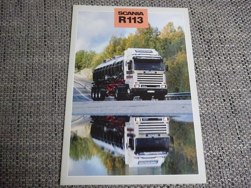 Brochure depliant scania - depliant, 113